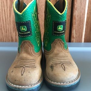 John Deere boots, infant size 5.5